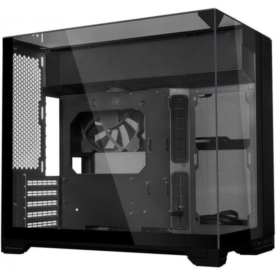 Lian Li O11 Vision-M Black - Micro-ATX / Mini-ITX - w/ 140mm Fan - 360mm AIO Support - PC Case Lian Li O11 Vision-M Black - Micro-ATX / Mini-ITX - w/ 140mm Fan - 360mm AIO Support - PC Case