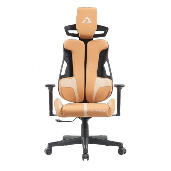 ARMAGGEDDON VEGAN LEATHER ERGONOMIC BACK GAMING CHAIR EXO III HONEY BOURBON ARMAGGEDDON VEGAN LEATHER ERGONOMIC BACK GAMING CHAIR EXO III HONEY BOURBON