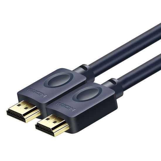 CABLETIME καλώδιο HDMI AV540-HE2G με Ethernet, 4K/60Hz, 18 Gbps, 2m, μπλε CABLETIME καλώδιο HDMI AV540-HE2G με Ethernet, 4K/60Hz, 18 Gbps, 2m, μπλε