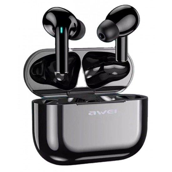 AWEI earphones με θήκη φόρτισης T29, True Wireless, μαύρα AWEI earphones με θήκη φόρτισης T29, True Wireless, μαύρα
