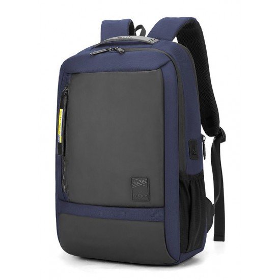 ARCTIC HUNTER τσάντα πλάτης B00357-BL με θήκη laptop, αδιάβροχη, μπλε ARCTIC HUNTER τσάντα πλάτης B00357-BL με θήκη laptop, αδιάβροχη, μπλε
