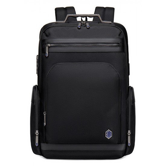 ARCTIC HUNTER τσάντα πλάτης B00415-BK με θήκη laptop έως 15.1, USB, μαύρη ARCTIC HUNTER τσάντα πλάτης B00415-BK με θήκη laptop έως 15.1, USB, μαύρη