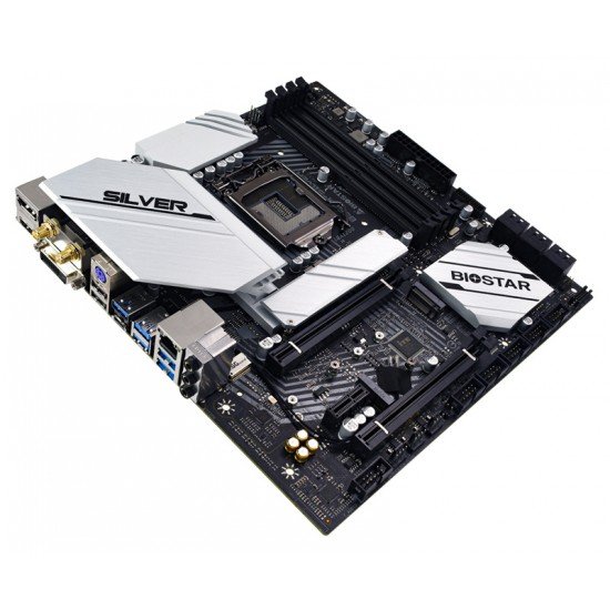 BIOSTAR μητρική B560M-SILVER, 4x DDR4, s1200, USB 3.2, mATX, Ver. 5.0 BIOSTAR μητρική B560M-SILVER, 4x DDR4, s1200, USB 3.2, mATX, Ver. 5.0