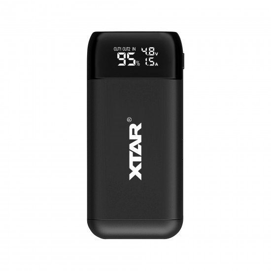 Φορτιστής/Power bank για μπαταρίες 18650 XTAR PB2S