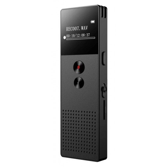 BENJIE Ψηφιακό καταγραφικό ήχου BJ-M23-C6, 8GB, OLED οθόνη, μαύρο BENJIE Ψηφιακό καταγραφικό ήχου BJ-M23-C6, 8GB, OLED οθόνη, μαύρο
