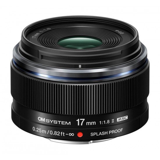 Olympus 17mm 1:1.8 II BLACK M.ZUIKO DIGITAL (EW-M1718) Lense Micro FT