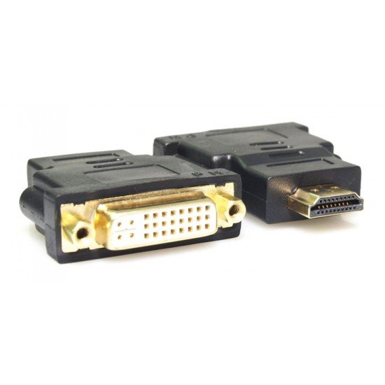 POWERTECH αντάπτορας HDMI σε DVI-I CAB-H057, Dual Link, μαύρος POWERTECH αντάπτορας HDMI σε DVI-I CAB-H057, Dual Link, μαύρος