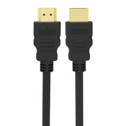 POWERTECH καλώδιο HDMI CAB-H179 με Ethernet, 4K/60Hz, 18 Gbps, 10m, μαύρο
