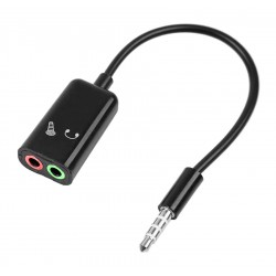 POWERTECH καλώδιο 3.5mm σε 2x 3.5mm CAB-J029, 0.20m, μαύρο POWERTECH καλώδιο 3.5mm σε 2x 3.5mm CAB-J029, 0.20m, μαύρο