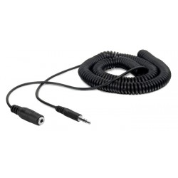 POWERTECH καλώδιο 3.5mm αρσενικό σε θηλυκό CAB-J044, 3 pin, 1.5m, μαύρο POWERTECH καλώδιο 3.5mm αρσενικό σε θηλυκό CAB-J044, 3 pin, 1.5m, μαύρο