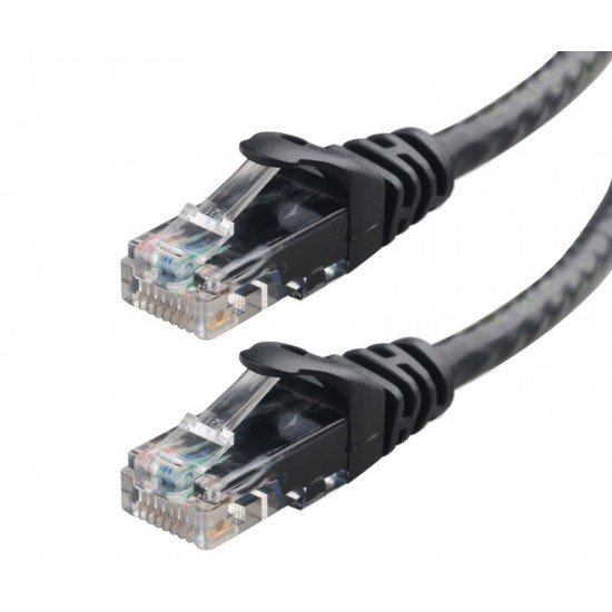 POWERTECH καλώδιο δικτύου CAB-N007, Cat 5e U/UTP, CCA 26AWG, 15m, μαύρο POWERTECH καλώδιο δικτύου CAB-N007, Cat 5e U/UTP, CCA 26AWG, 15m, μαύρο