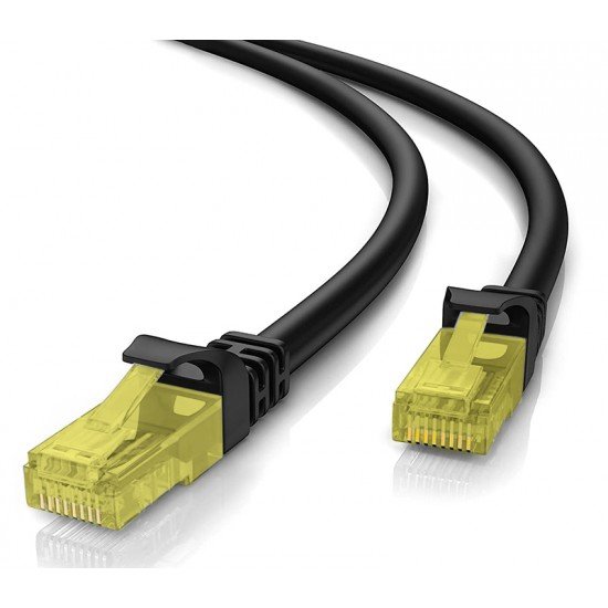 POWERTECH καλώδιο δικτύου CAB-N212, Cat 5e U/UTP, CCA 26AWG, 0.5m, μαύρο POWERTECH καλώδιο δικτύου CAB-N212, Cat 5e U/UTP, CCA 26AWG, 0.5m, μαύρο