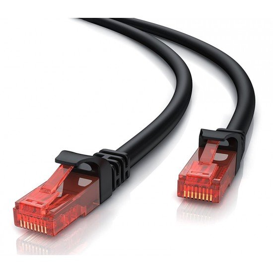 POWERTECH καλώδιο δικτύου CAB-N233, Cat 6 U/UTP, CCA 24AWG, 7.5m, μαύρο POWERTECH καλώδιο δικτύου CAB-N233, Cat 6 U/UTP, CCA 24AWG, 7.5m, μαύρο