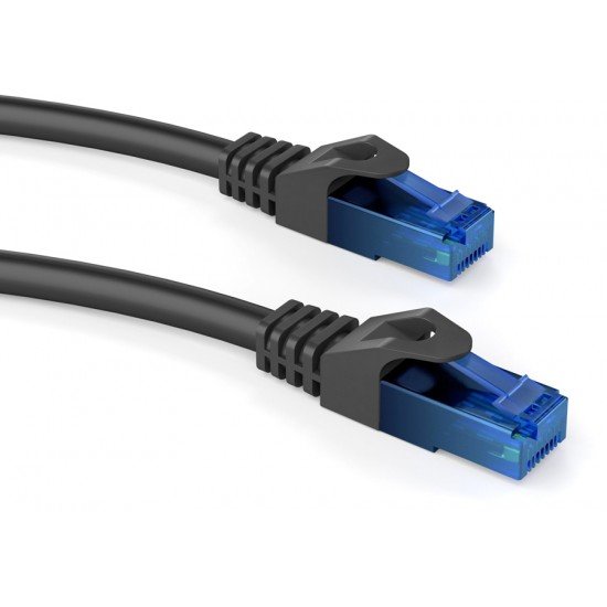 POWERTECH καλώδιο δικτύου CAB-N243, Cat 6 U/UTP, CCA 24AWG, 0.25m, μαύρο POWERTECH καλώδιο δικτύου CAB-N243, Cat 6 U/UTP, CCA 24AWG, 0.25m, μαύρο