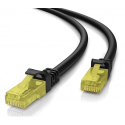 POWERTECH καλώδιο δικτύου CAB-N264, Cat 5e U/UTP, copper, 0.5m, μαύρο POWERTECH καλώδιο δικτύου CAB-N264, Cat 5e U/UTP, copper, 0.5m, μαύρο