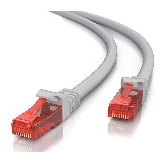 POWERTECH καλώδιο δικτύου CAB-N271, Cat 6 U/UTP, copper 24AWG, 10m, γκρι POWERTECH καλώδιο δικτύου CAB-N271, Cat 6 U/UTP, copper 24AWG, 10m, γκρι