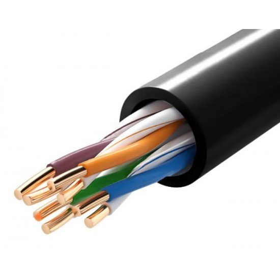 POWERTECH καλώδιο δικτύου CAB-N289, Cat 5e U/UTP, CCA 26AWG, 100m, μαύρο POWERTECH καλώδιο δικτύου CAB-N289, Cat 5e U/UTP, CCA 26AWG, 100m, μαύρο