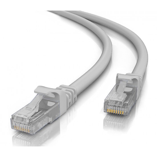 POWERTECH καλώδιο δικτύου CAB-N453, Cat 5e U/UTP, CCA, 100Hz, 1.5m, γκρι