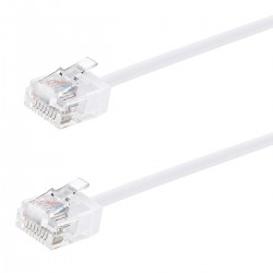 POWERTECH καλώδιο δικτύου CAB-N473, Cat 6A U/UTP, ultra slim, copper, 500MHz, 3m, λευκό POWERTECH καλώδιο δικτύου CAB-N473, Cat 6A U/UTP, ultra slim, copper, 500MHz, 3m, λευκό