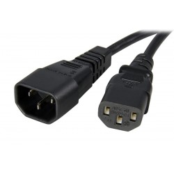 POWERTECH καλώδιο τροφοδοσίας προεκταση CAB-P004 3x 0.75mm², 1.5m, μαύρο POWERTECH καλώδιο τροφοδοσίας προεκταση CAB-P004 3x 0.75mm², 1.5m, μαύρο