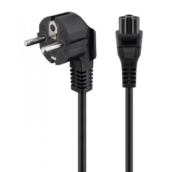 POWERTECH καλώδιο τροφοδοσίας laptop CAB-P035, 3x 0.5mm, 1.5m, μαύρο POWERTECH καλώδιο τροφοδοσίας laptop CAB-P035, 3x 0.5mm, 1.5m, μαύρο