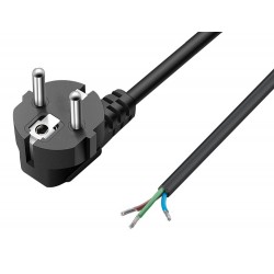 POWERTECH καλώδιο τροφοδοσίας CAB-P037, Copper, 3x 0.75mm², 1.8m, μαύρο POWERTECH καλώδιο τροφοδοσίας CAB-P037, Copper, 3x 0.75mm², 1.8m, μαύρο