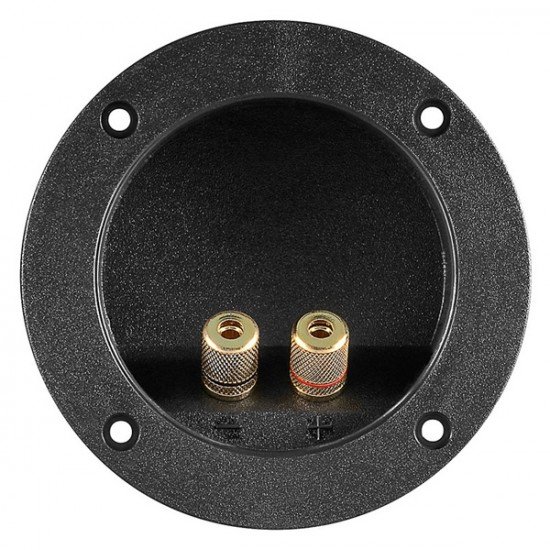 POWERTECH τερματικό ηχείου 6mm ή banana plug 4mm CAB-V036, Φ105mm, μαύρο POWERTECH τερματικό ηχείου 6mm ή banana plug 4mm CAB-V036, Φ105mm, μαύρο
