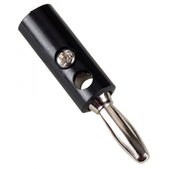 POWERTECH βύσμα μπανάνα plug CAB-V038, αρσενικό, 4.5mm, μαύρο, 4τμχ POWERTECH βύσμα μπανάνα plug CAB-V038, αρσενικό, 4.5mm, μαύρο, 4τμχ