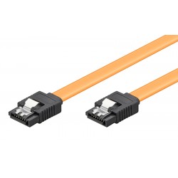 POWERTECH Καλώδιο SATA III 7-pin σε 7-pin CAB-W024, Metal Clip, 0.4m POWERTECH Καλώδιο SATA III 7-pin σε 7-pin CAB-W024, Metal Clip, 0.4m