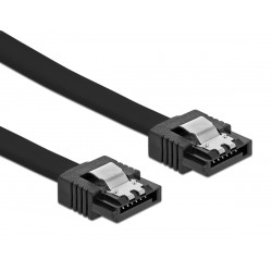 POWERTECH καλώδιο SATA III CAB-W050, 6 Gb/s, 0.50m, μαύρο POWERTECH καλώδιο SATA III CAB-W050, 6 Gb/s, 0.50m, μαύρο