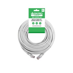 Patch cord UTP cat5e 20m γκρι DM PRO Patch cord UTP cat5e 20m γκρι DM PRO