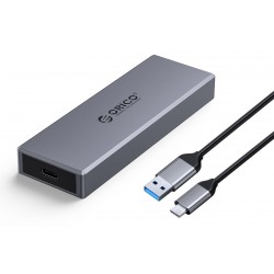 ORICO θήκη για Μ.2 SSD CM2C3-GY-BP, 6Gbps, έως 4TB, γκρι