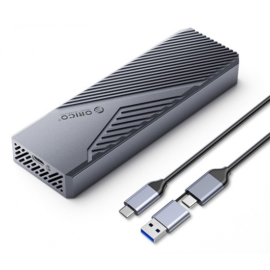 ORICO θήκη για M.2 NVME SSD CNM2-G20, 20Gbps, γκρι