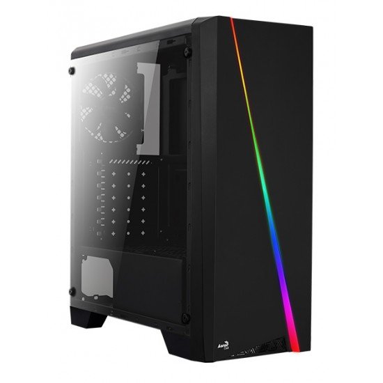 AEROCOOL PC case mid tower CYLON, 198x459x413mm, 1x fan AEROCOOL PC case mid tower CYLON, 198x459x413mm, 1x fan