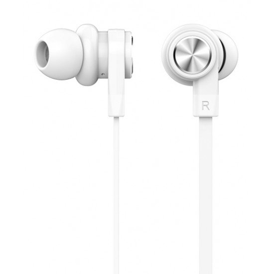 CELEBRAT earphones με μικρόφωνο D9, 10mm, 1.2m, λευκά CELEBRAT earphones με μικρόφωνο D9, 10mm, 1.2m, λευκά