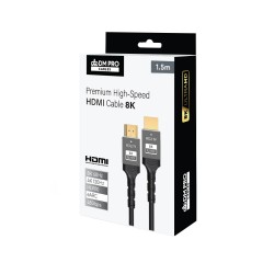 Καλώδιο HDMI 1.5m 8K Premium DM PRO Καλώδιο HDMI 1.5m 8K Premium DM PRO