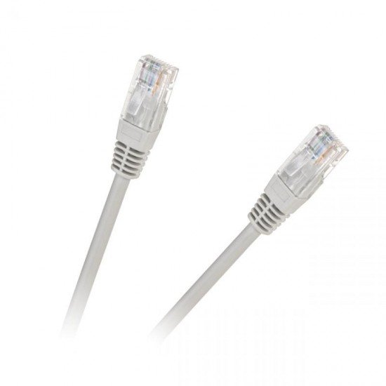 Patch cord UTP cat5e 1m γκρι DM PRO