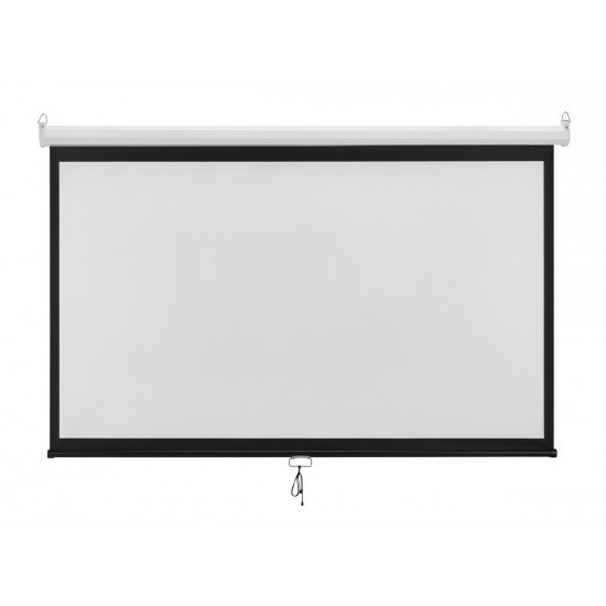 BRATECK οθόνη προβολής projector τοίχου/οροφής ESBA100, 221x124cm, 16:9/100