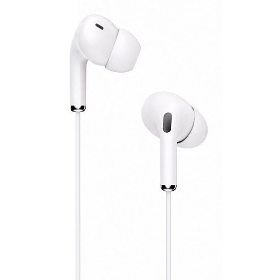CELEBRAT earphones με μικρόφωνο G15-WH, 10mm, 3.5mm, 1.2m, λευκά CELEBRAT earphones με μικρόφωνο G15-WH, 10mm, 3.5mm, 1.2m, λευκά