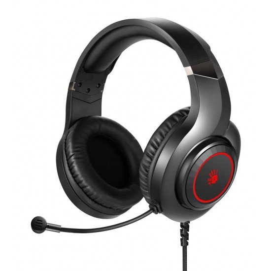 BLOODY Headset G200, 3.5mm, 50mm ακουστικά, HiFi stereo, μαύρα BLOODY Headset G200, 3.5mm, 50mm ακουστικά, HiFi stereo, μαύρα