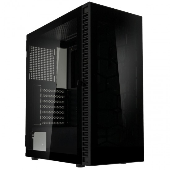 Kolink Observatory HF Glass Core Midi Tower Case - Black No Fans Kolink Observatory HF Glass Core Midi Tower Case - Black No Fans