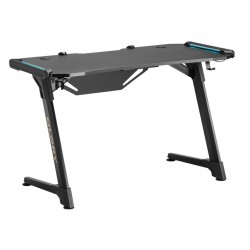 BRATECK gaming γραφείο Glory GMD04-1S, 1200x600mm, RGB, μαύρο BRATECK gaming γραφείο Glory GMD04-1S, 1200x600mm, RGB, μαύρο