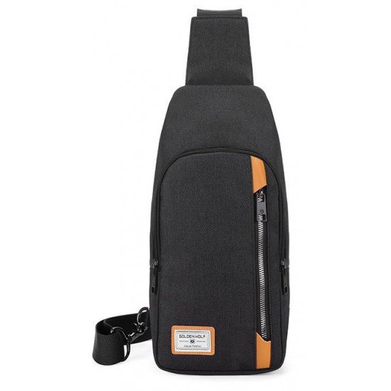 ARCTIC HUNTER Τσάντα Crossbody GXB00106-BK, αδιάβροχη, μαύρη ARCTIC HUNTER Τσάντα Crossbody GXB00106-BK, αδιάβροχη, μαύρη