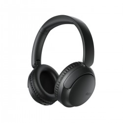 QCY H2S Lite Headphones Black - Type-C & Bluetooth Clear Call ENC iOS/Android 60hours 10m 40mm