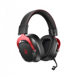 QCY Heroad VT200 Pro Tri-mode Red Wired/Wireless/BT Gaming Headset 53mm Metal Headband PS4/PS5/PC QCY Heroad VT200 Pro Tri-mode Red Wired/Wireless/BT Gaming Headset 53mm Metal Headband PS4/PS5/PC