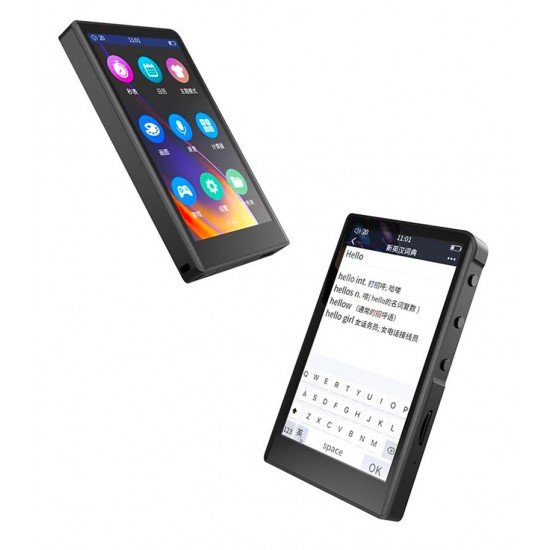 RUIZU MP3 player Η9 με οθόνη αφής 3.8 RUIZU MP3 player Η9 με οθόνη αφής 3.8