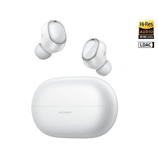 QCY MeloBuds A30 White - Adaptive A.I. ANC -60dB - 3 devices switch - IPX5 - 8mic Calls - Stemless QCY MeloBuds A30 White - Adaptive A.I. ANC -60dB - 3 devices switch - IPX5 - 8mic Calls - Stemless