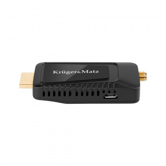 Ψηφιακός δέκτης DVB-T2 HEVC H.265 mini σε HDMI Kruger&Matz Ψηφιακός δέκτης DVB-T2 HEVC H.265 mini σε HDMI Kruger&Matz