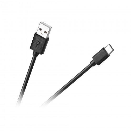 Καλώδιο USB A - USB C 1m μαύρο Cabletech