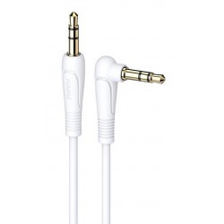 KAKUSIGA καλώδιο ήχου 3.5mm KSC-521, AUX, 90°, HiFi 1m, λευκό KAKUSIGA καλώδιο ήχου 3.5mm KSC-521, AUX, 90°, HiFi 1m, λευκό